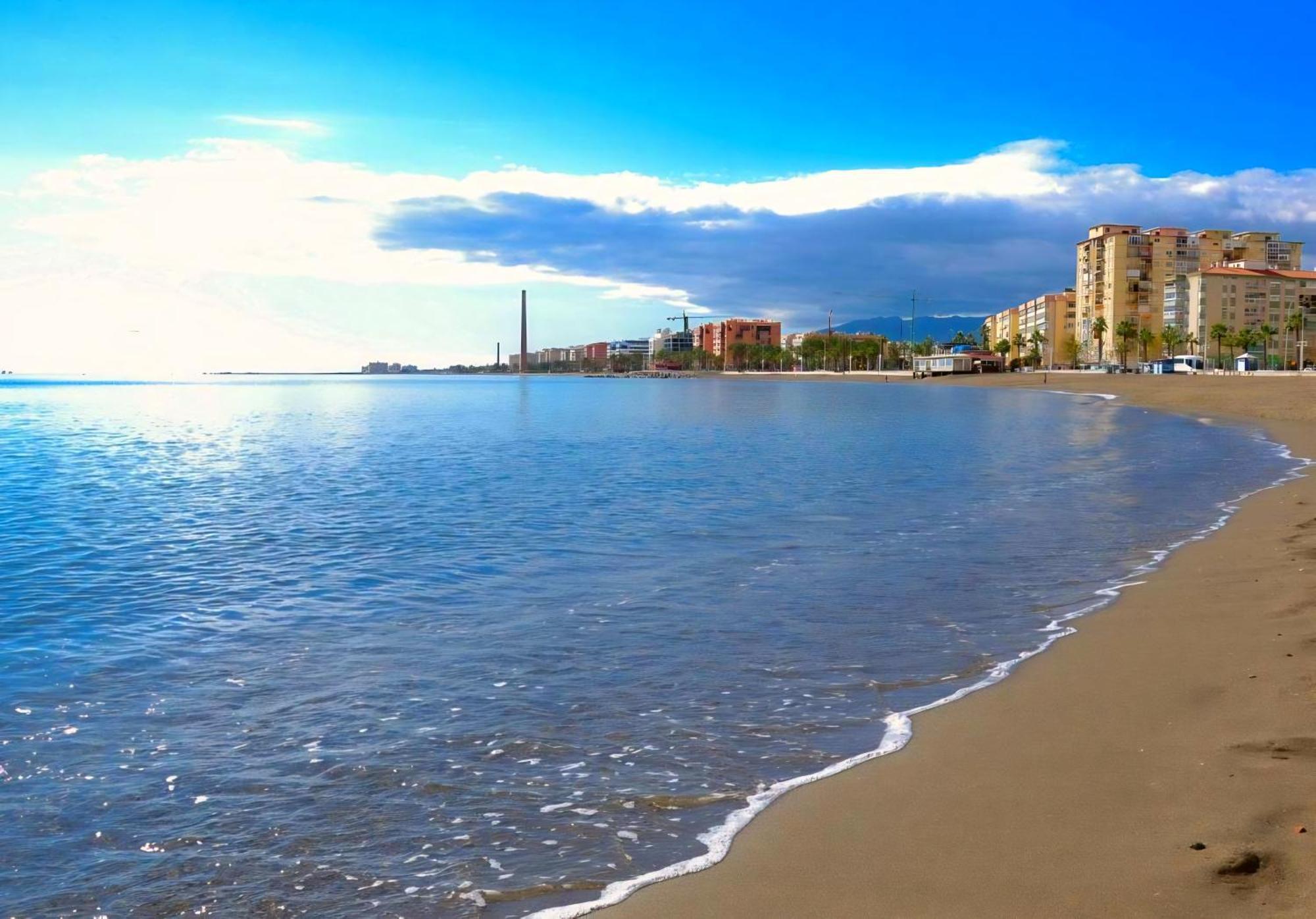 Duplex Huelin II & Beach Málaga Esterno foto
